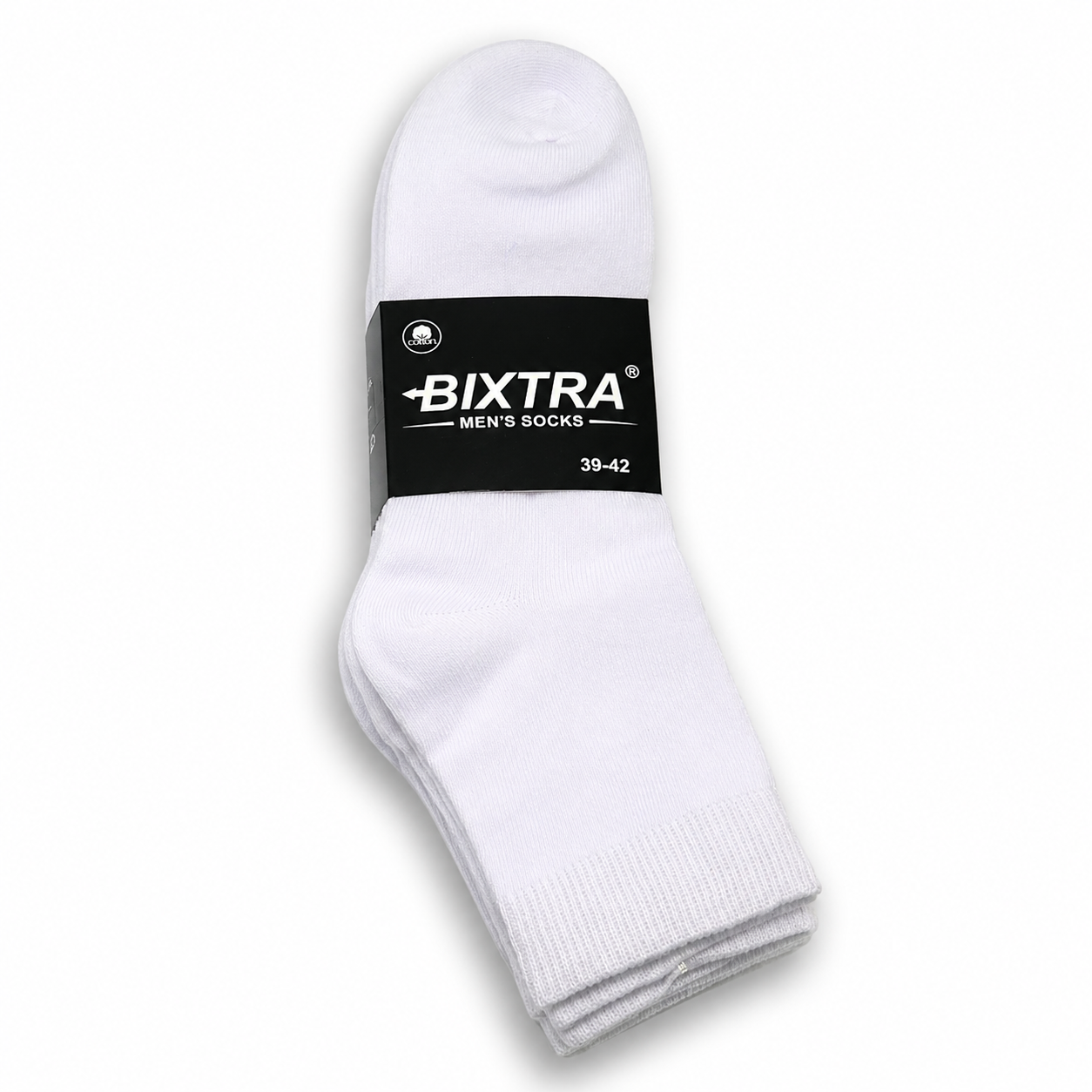 10-30 Paar Herrensocken Weiß 95% Baumwolle Strümpfe Socken 39-46 Komfortable