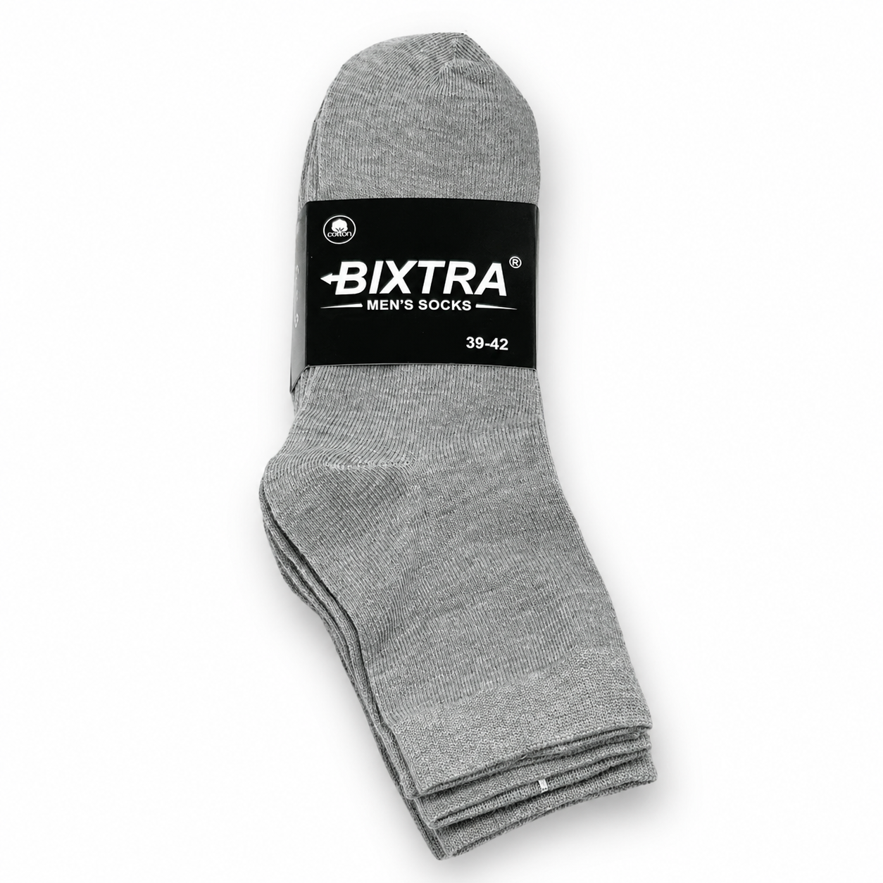 10-30 Paar Herrensocken Grau 95% Baumwolle Strümpfe Socken 39-46 Komfortable