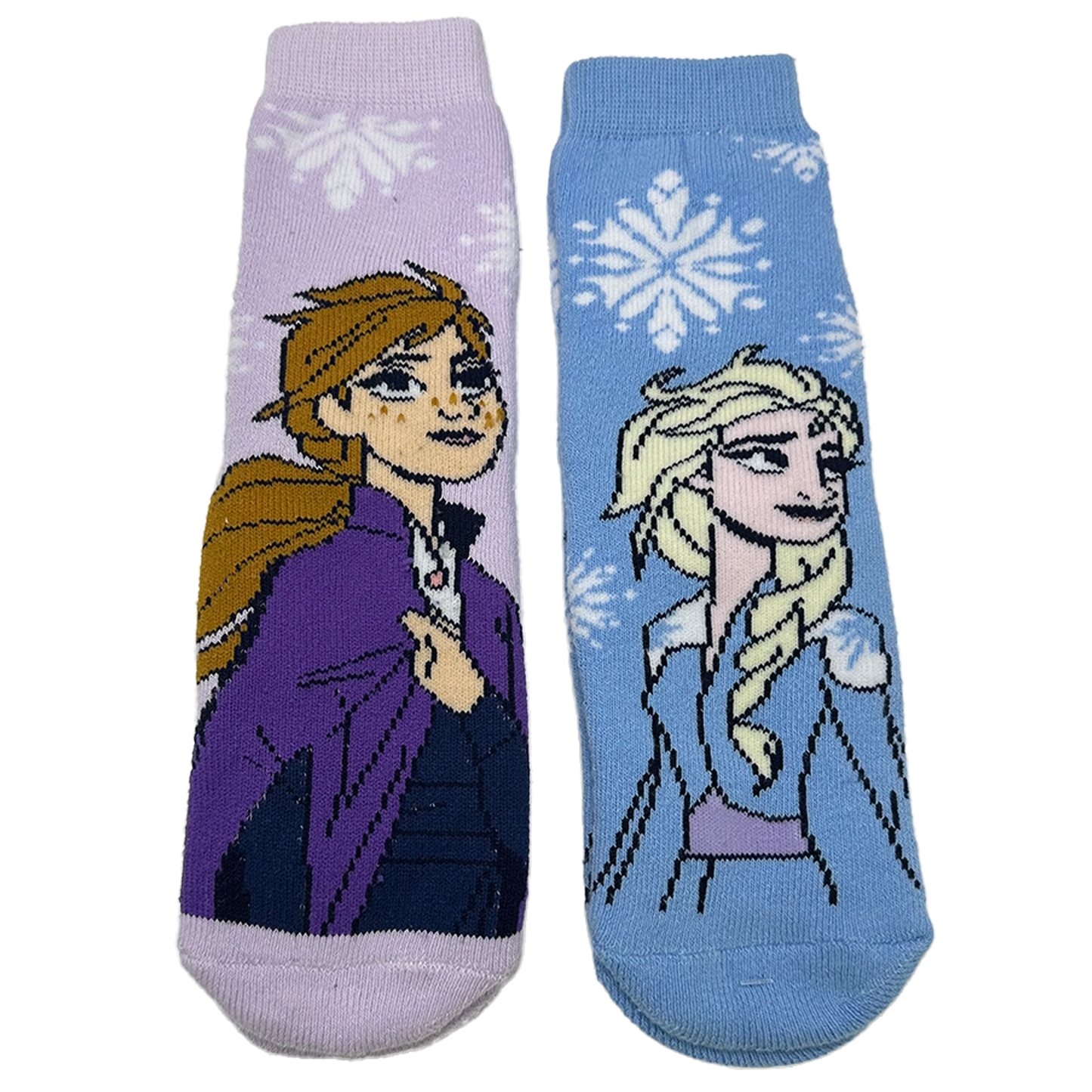 2er Pack Disney Frozen Mädchen ABS-Socken – Kuschelweich & Atmungsaktiv 27-30, 31-34