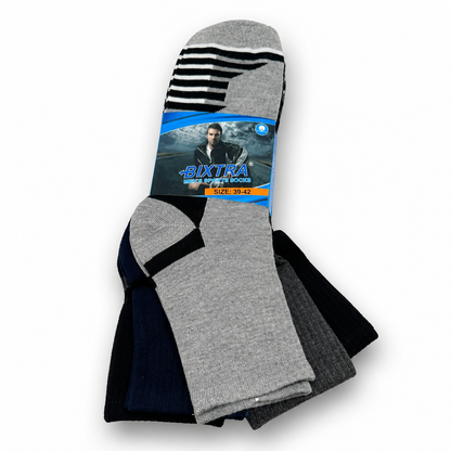 10-30 Paar Herren Sportsocken Baumwolle, Tennissocken Freizeit und Arbeitssocken