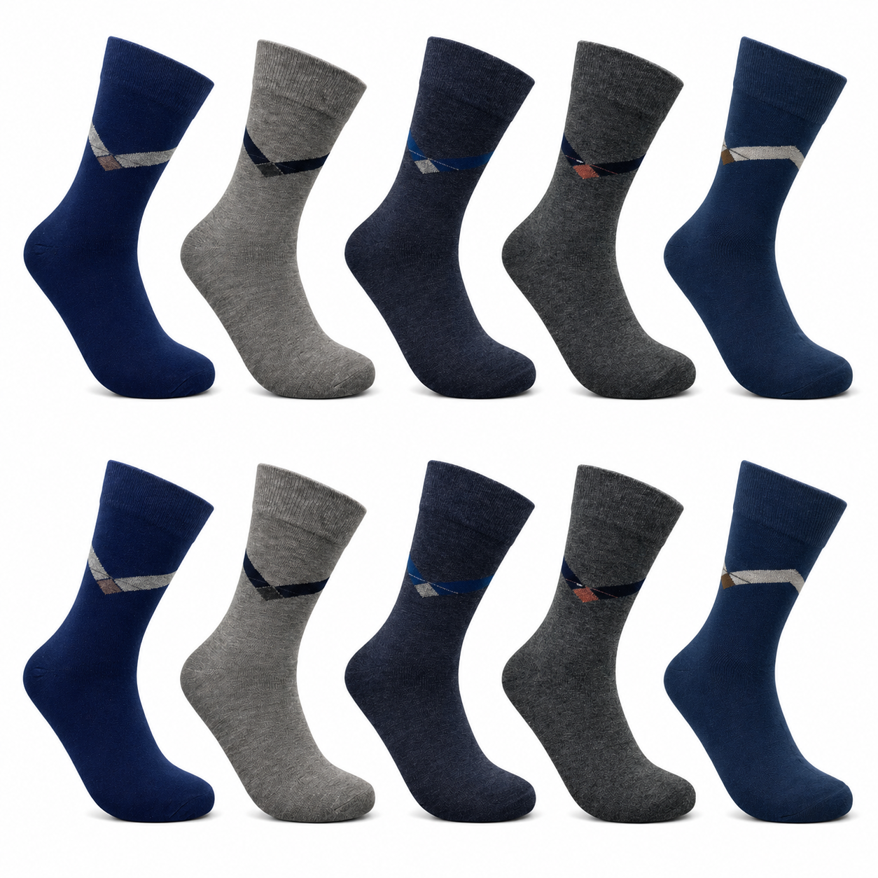 15 Paar Bambus Socken Herren 39-46 – Atmungsaktiv & Weich