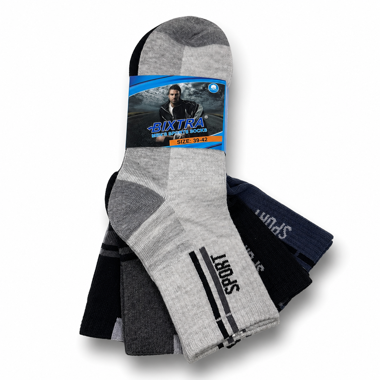 10-30 Paar Herren Sportsocken Baumwolle, Tennissocken Freizeit und Arbeitssocken