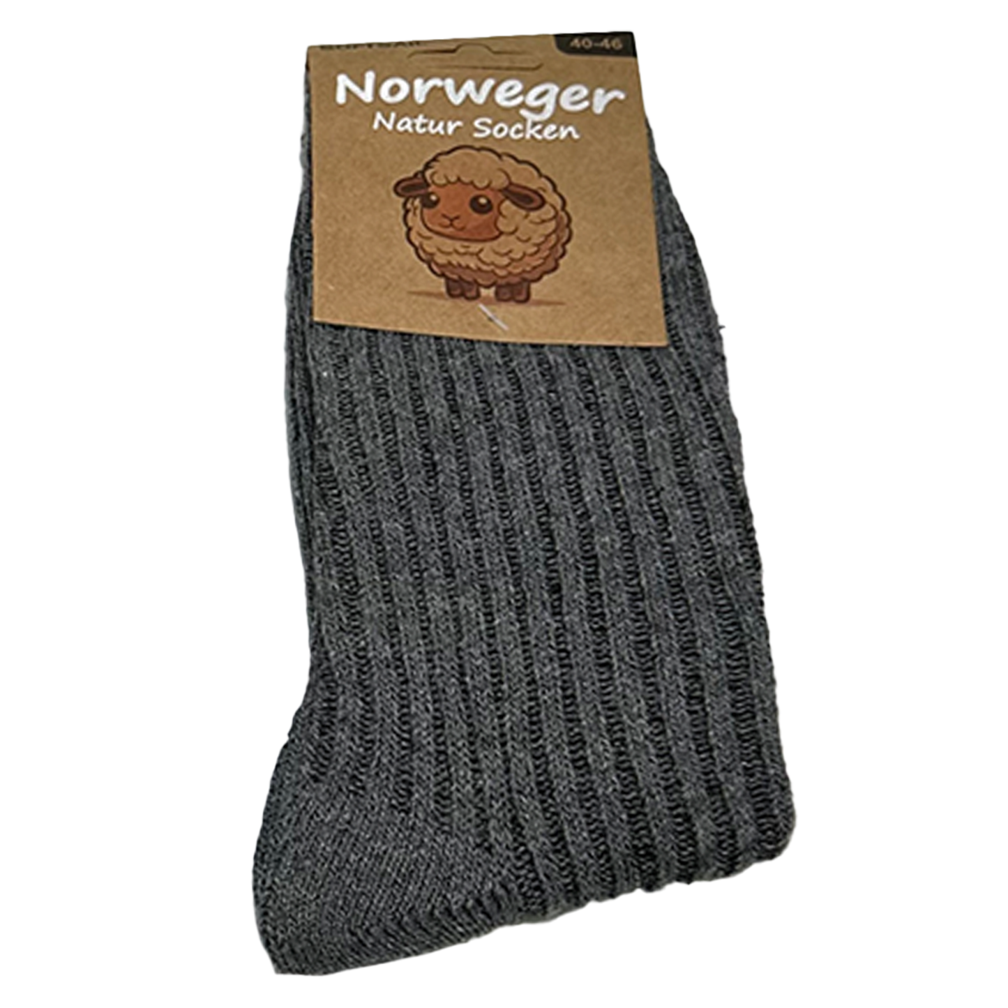 6/12 Paar Norweger Socken Herren Wollsocke aus 80% Wolle Arbeitswollsocke dicke Wintersocken 40-46