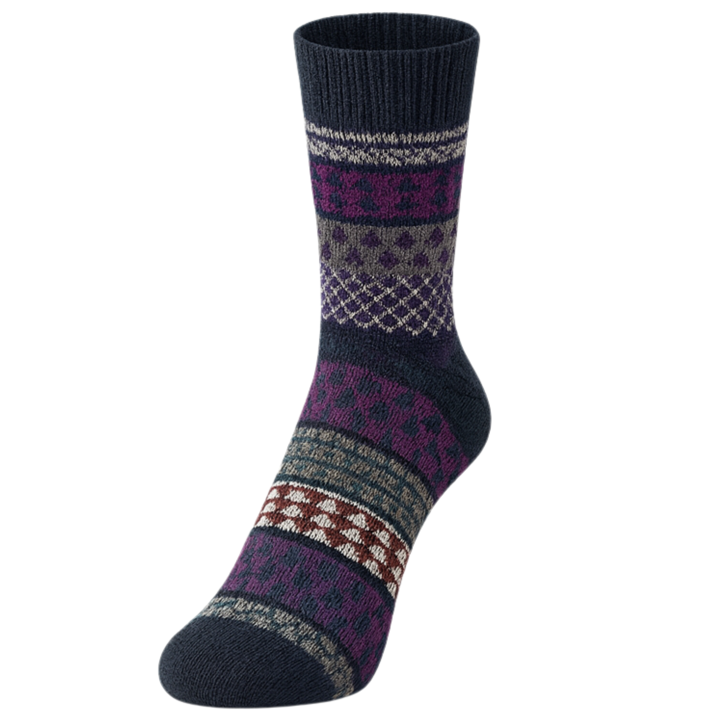 3/6/9 Paar Angora-Socken 36-41| 80% Angorawolle | Warme Damen Thermo-Wollsocken Unisex