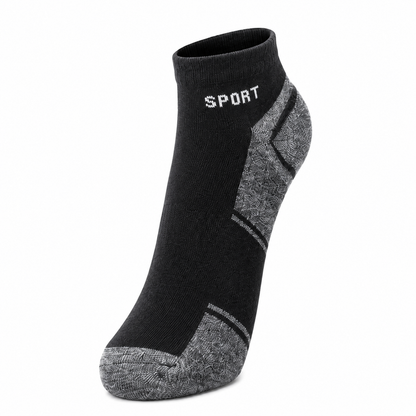 Herren Sportsocken Set – Atmungsaktive Sommer Knöchelsocken aus 95% Baumwolle | 10er & 20er Pack