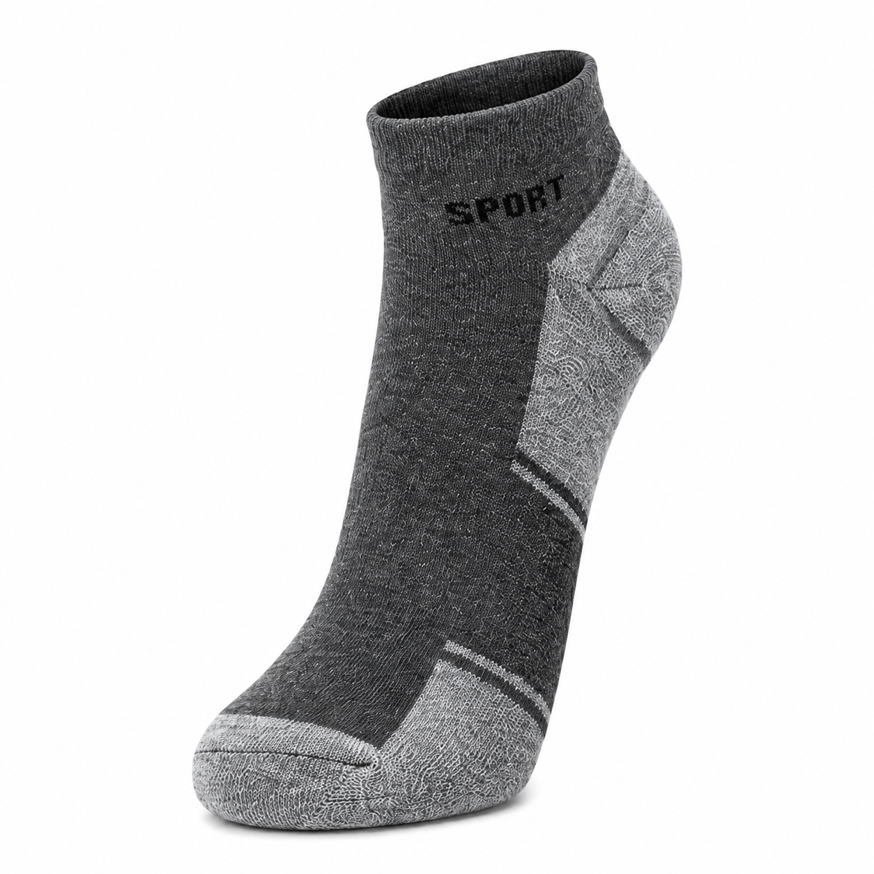 Herren Sportsocken Set – Atmungsaktive Knöchelsocken aus 95% Baumwolle | 10er & 20er Pack