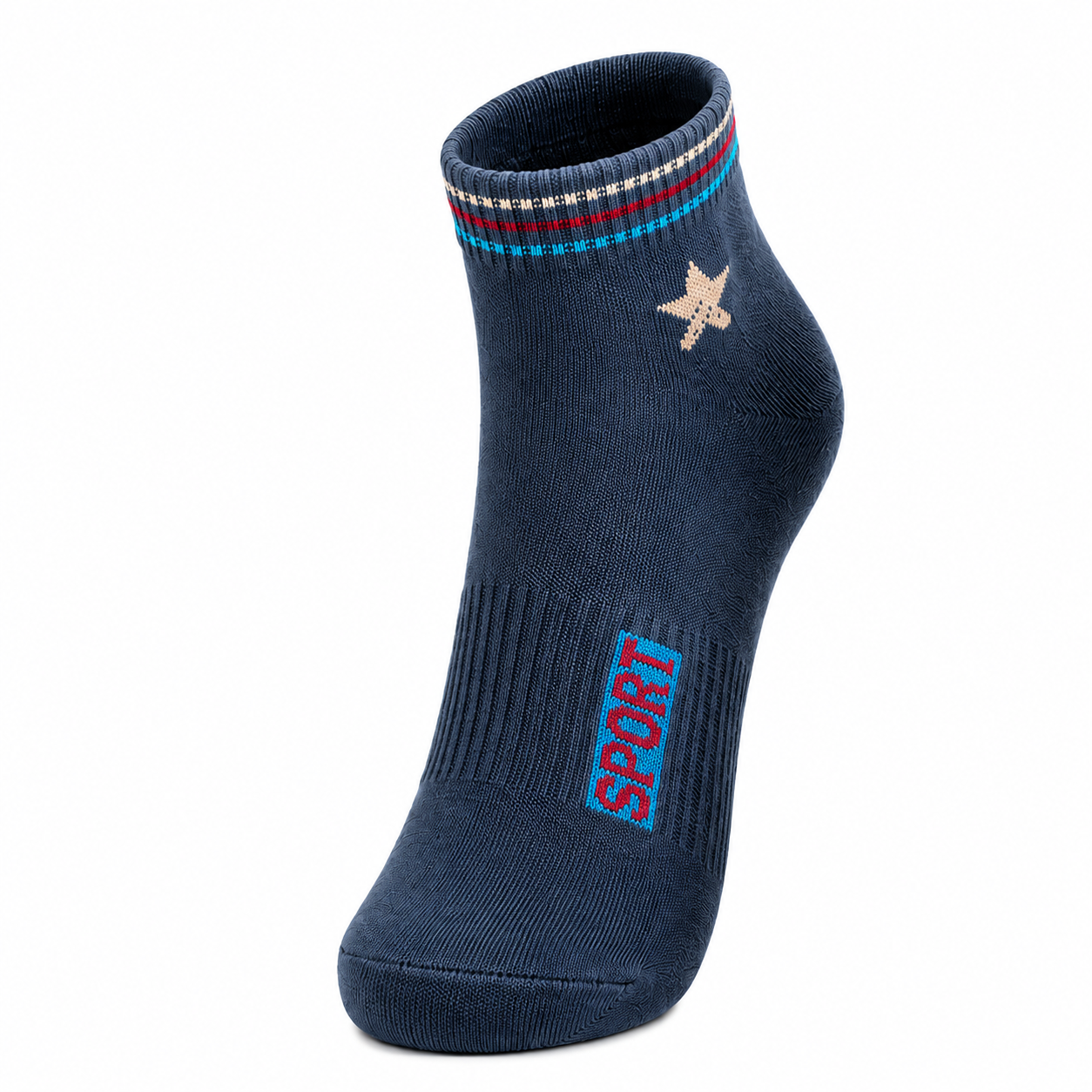 Herren Sportsocken Set – Atmungsaktive Knöchelsocken aus 95% Baumwolle | 10er & 20er Pack