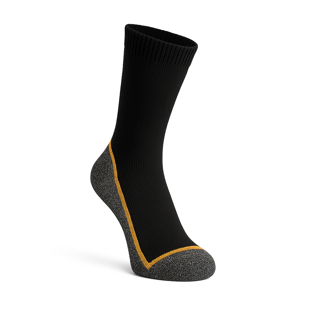 3 Paar Norwegersocken Herren Damen – warme Thermosocken Natur vorgewaschen – Arbeitssocken Wintersocken – rot, gelb, blau