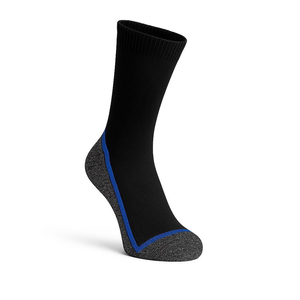 3 Paar Norwegersocken Herren Damen – warme Thermosocken Natur vorgewaschen – Arbeitssocken Wintersocken – rot, gelb, blau