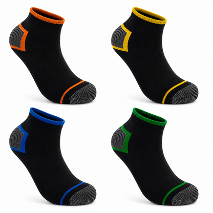 Herren Arbeitssocken Sneaker 20 Paar – Verstärkte Ferse & Spitze, OEKO-TEX®, Gr. 39–46