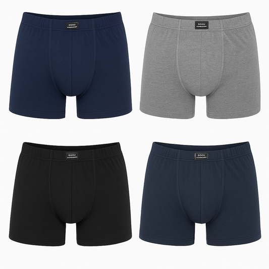 Boxershorts Herren Übergröße 4XL–7XL | 3er Pack | Baumwolle & Elastan | bequeme