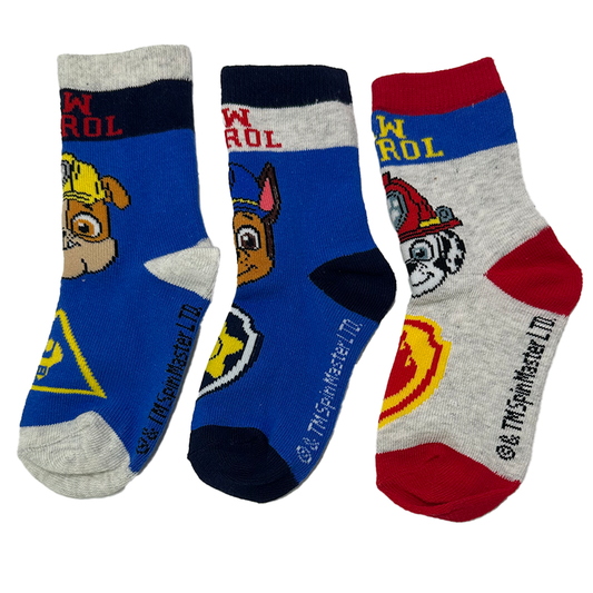 6er Pack Paw Patrol Socken für Jungen – Öko-Tex Standard 100 – Größen 23-26, 27-30, 31-34 – Weiche & Strapazierfähige Kindersocken